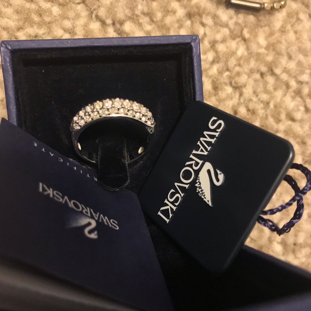 Swarovski Crystal Stackable Ring